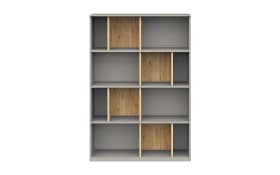 Regal clip, Eiche/grau