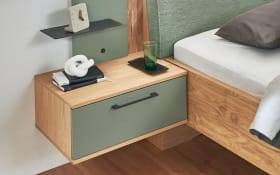 Schlafzimmer Callao, Balkeneiche-Nachbildung/grün