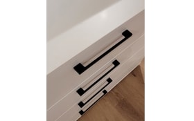 Kommode Multiline, weiß