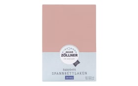 Jersey Spannbettlaken, blush 73, für Babymatratzen 60 x 120 bis 70 x 140 cm