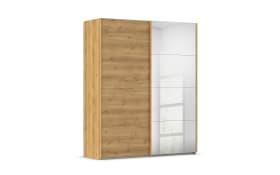 Schwebetürenschrank Cherie, Asteiche-Nachbildung, 181 x 223 cm
