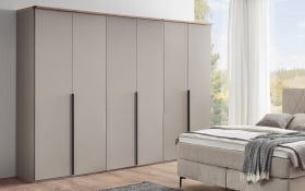 Drehtürenschrank Ajana Scale Spin, fango, 302 x 223 cm