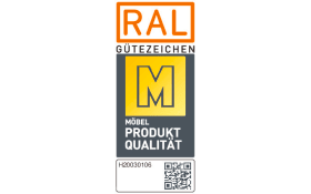 Wohnwand Skara, grau/graphit, inkl. Softclose Funktion