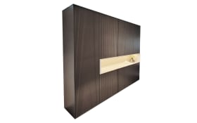 Wohnwand Symphony, graphit/grau