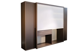 Kleiderschrank Comfort Close, grau, 332,7 x 240,3 cm