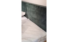 Bettanlage Silea-S, jade/Asteiche-Nachbildung, 180 x 200 cm