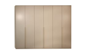 Drehtürenschrank  Silea-S, wollweiß, 273,2 x 217,3 cm
