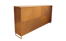 Highboard Kara Frame, amber, inkl. Push to Open Funktion