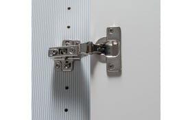 Funktionsdrehtürenschrank Loft, weiß/Bianco Eiche, 300 x 216 cm 