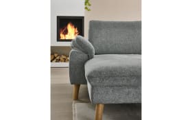 Wohnlandschaft Livento, grau, inkl. Funktionen