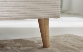 Polsterbett Wicki, beige, 140 x 200 cm