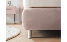 Boxspringbett Deluxe Edition KT4, hellrosa, 180 x 200 cm
