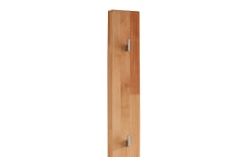 Garderobenpaneel Pour aus Kernbuche massiv
