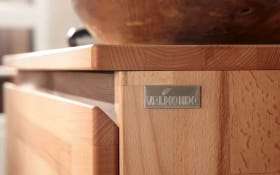 Hängeschuhschrank Pour, Kernbuche massiv