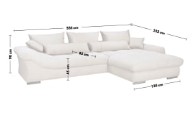 Wohnlandschaft Verona, beige