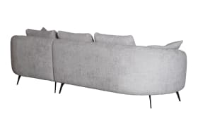 Wohnlandschaft Corso, beige, inkl. Kissen, Ottomane rechts