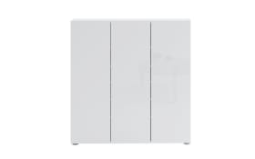 Schuhschrank Spazio, weiß, 110 x 115 cm