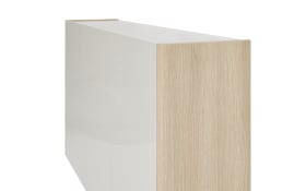 Schuhschrank Dillon, Eiche Lindberg-Nachbildung/grau