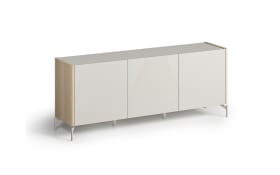 Sideboard Dillon, Eiche Lindberg-Nachbildung/grau