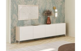 Sideboard Dillon, Eiche Lindberg-Nachbildung/grau