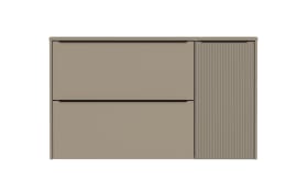 Hänge-Kommode Brera, taupe, inkl. Schuhkörbe