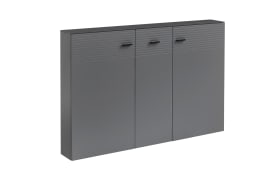 Hängeschuhschrank Filigro, grau
