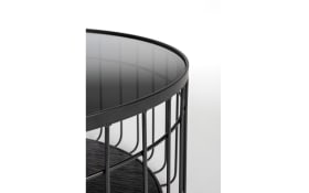Couchtisch Lance L, schwarz