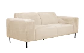 Sofa Sylvia Fur, cremefarbig
