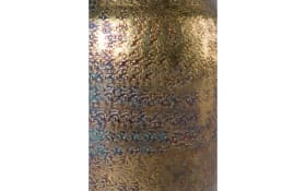 Vase Bahir aus Aluminium in gold, 40 cm