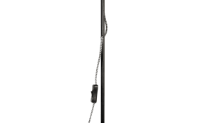 Standleuchte Landon in schwarz, 135 cm