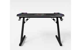 Minecraft Gaming Tisch, schwarz, 120 x 74 cm