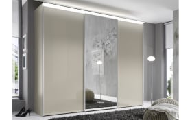 Schwebetürenschrank Studioline, sand
