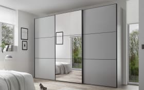 Schwebetürenschrank Lento, saphir, 280 x 222 cm, inkl. Zusatzausstattung