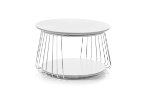 Couchtisch Vilnius, weiß, 70 cm