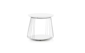 Couchtisch Vilnius, weiß, 50 cm
