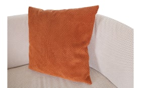 Kissen Brooki, orange, 50 x 50 cm