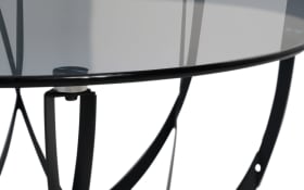 Couchtisch Maya 2, grau, schwarz