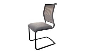 Freischwinger Divo, grau