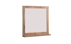 Spiegel Yoga, Shishamholz, 70 x 72 cm