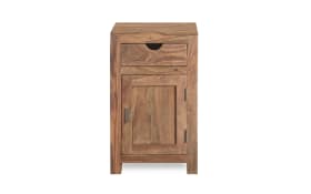 Unterschrank Yoga, massives Shishamholz 