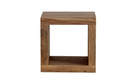 Raumteiler Yoga, massives Shishamholz