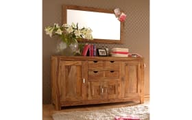 Kommode Yoga, massives Shishamholz 