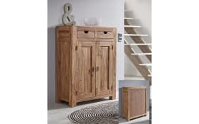 Kommode Yoga, massives Shishamholz 