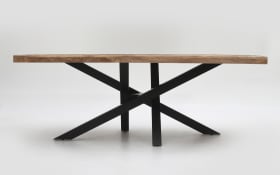 Esstisch Mesa verde, Mangoholz/schwarz