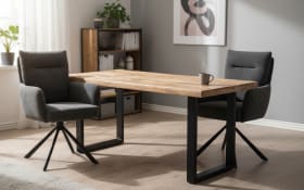 Esstisch Mesa verde, Eiche/schwarz