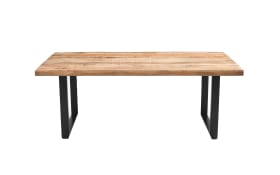 Esstisch Mesa verde, Mangoholz/schwarz