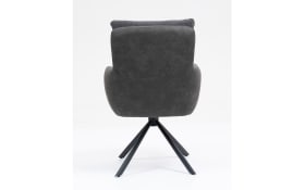 Drehstuhl Stefan, anthrazit, inkl. Rückholfunktion