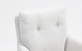 Drehstuhl Mark, creme, inkl. Rückholfunktion