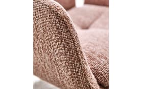 Schalen-Sessel Virello, rose/beige