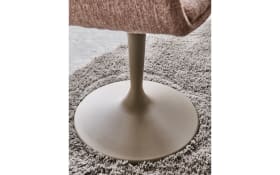 Schalen-Sessel Virello, rose/beige, inkl. Drehfunktion